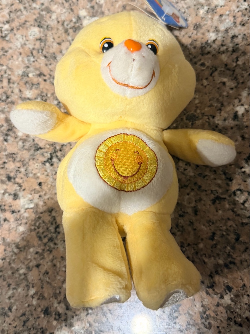 Care Bear Yellow Sun Bear Plush Toy - Soft Kids Plush